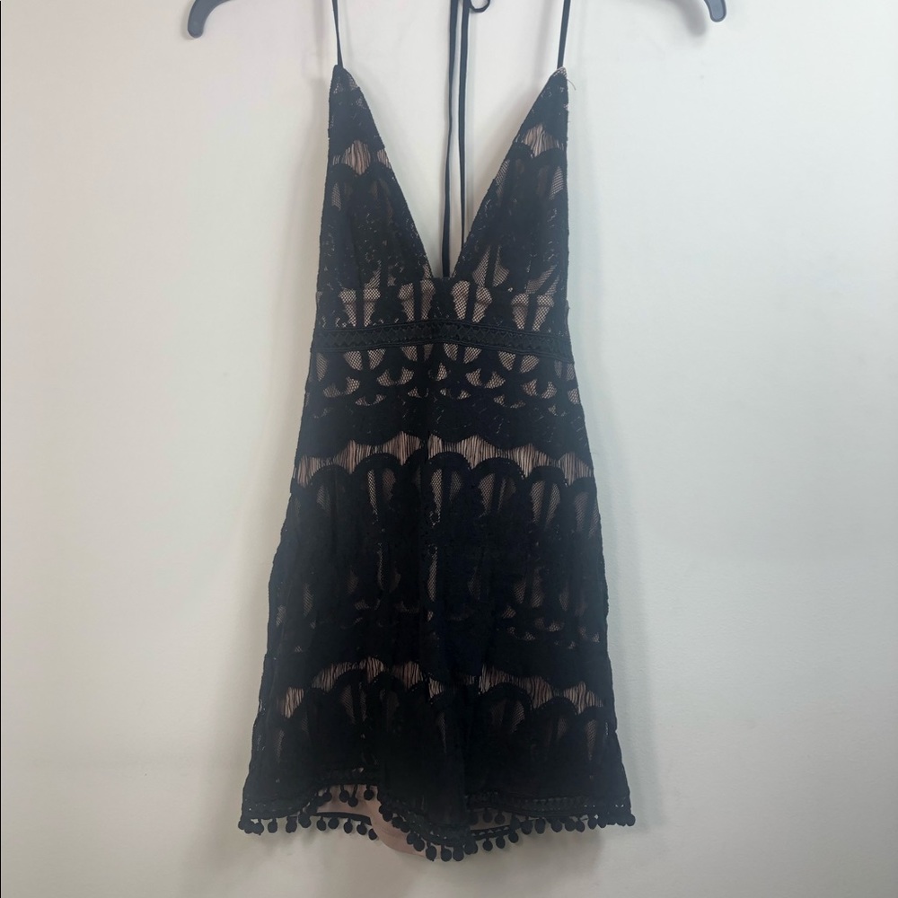 Lace Black and Tan dress size s